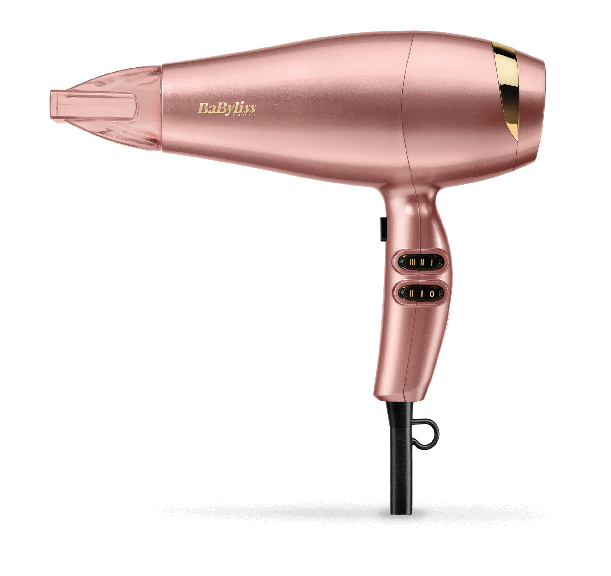 מייבש שיער airflow בייביליס בצבע ורוד זהב